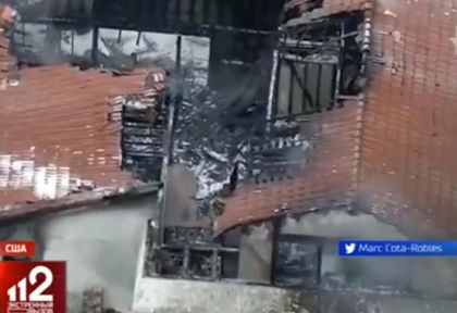 Шокиращо ВИДЕО от ужаса в Калифорния: Самолет буквално разрязал къща на две, броят на жертвите расте!