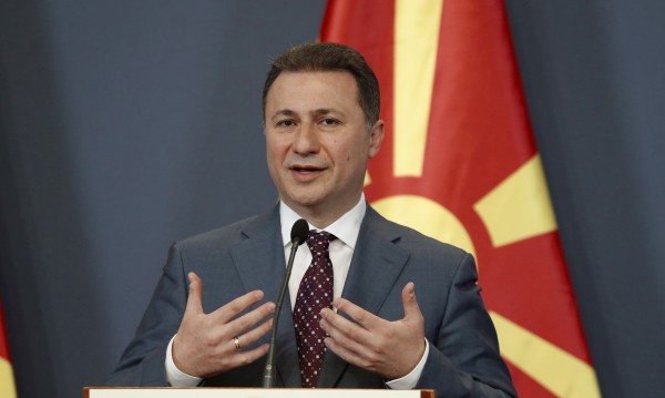 Македонският премиер подаде оставка