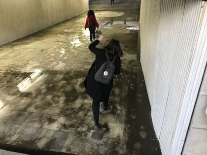 Подлезът на Панаира - екстремно преживяване СНИМКИ