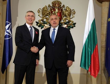 Започна срещата на четири очи между министър-председателя Бойко Борисов и генералния секретар на НАТО Йенс