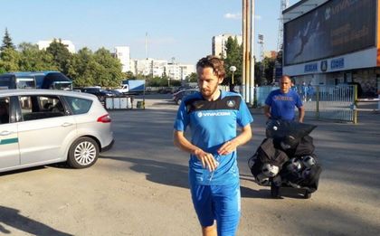 Сандберг с първа тренировка с Левски, мисли за Марибор