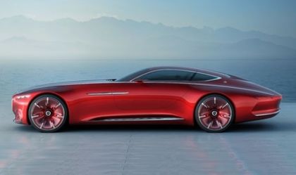 Крила на чайка за Mercedes-Maybach 6 (УНИКАЛНИ СНИМКИ/ВИДЕО)