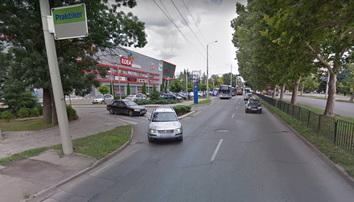 Нова организация на движение по булевард 