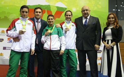 Министър Кралев аплодира победите на Севда Асенова, Станимира Петрова и Деница Елисеева