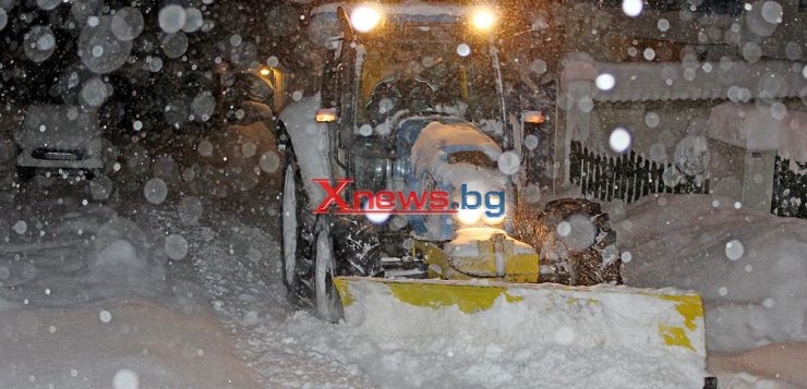 Общината готова за реакция при евентуален снеговалеж