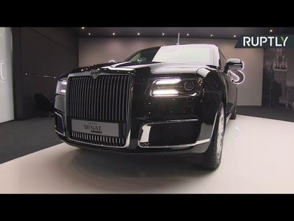 Новата лимузина на Владимир Путин