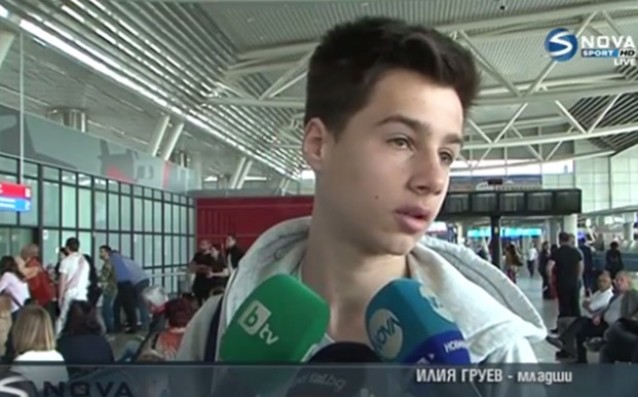 Илия Груев много доволен от футболното развитие на сина си