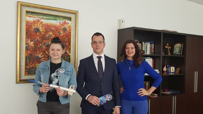Добрич: Кметът Йордан Йорданов се срещна с д-р Гергана Райжекова от Центъра за творческо обучение
