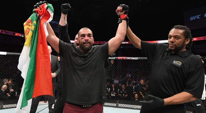 Спорт: Благой Иванов-Багата с първа победа в UFC