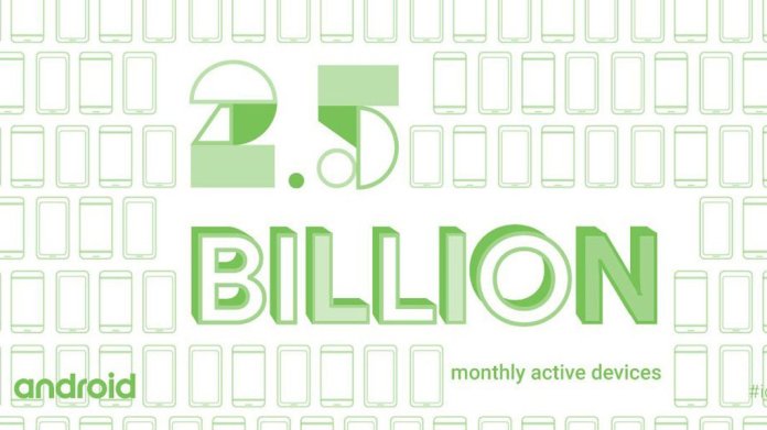 Android вече има над 2,5 милиарда активни потребители