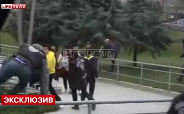 ВИДЕО: Замериха с камъни автобуса на Локо Москва в Истанбул