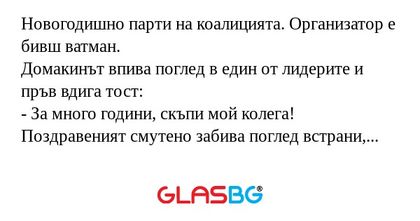 Новогодишно парти на коалицията...