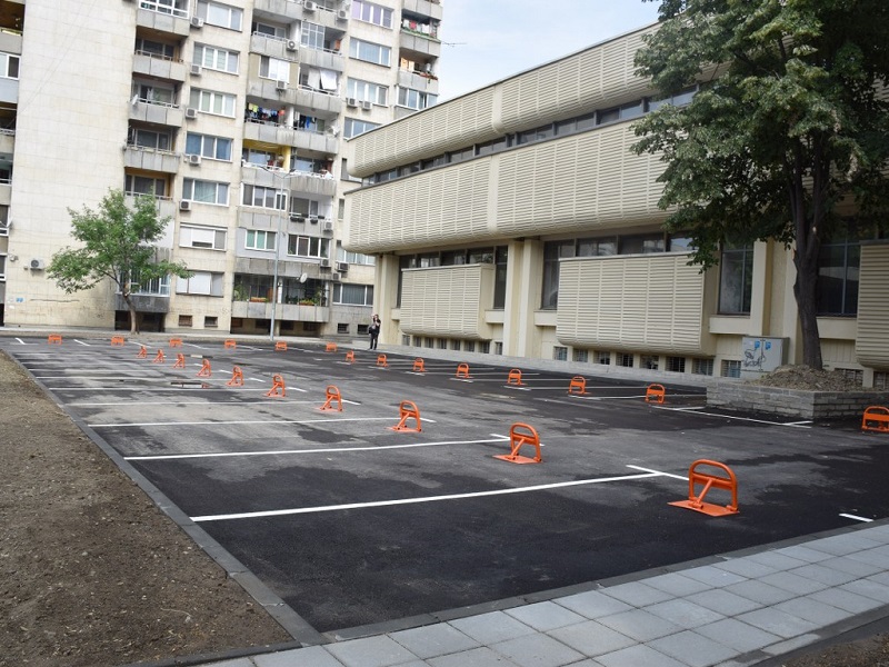 40 нови места за паркиране са изградени в пловдивския ж.к. „Тракия“