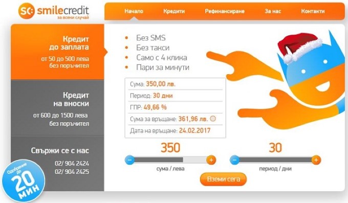 Кредити за всяка нужда и по всяко време със SmileCredit
