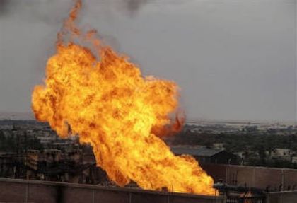Експлозия разтърси газопровод в Баку