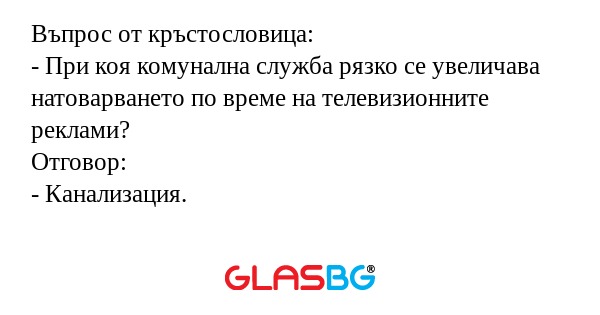 Въпрос от кръстословица: - При...