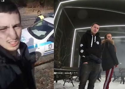 Хит в мрежата! Огата отново се гаври с ченгетата, записа и песен „Почвам да бегам“