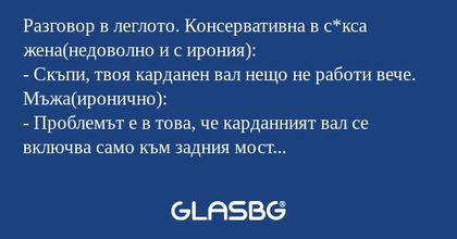 Разговор в леглото. Консервативна...