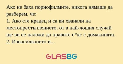 Ако не бяха порнофилмите, никога...