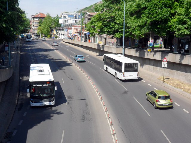Градските автобусни линии с делнично разписание в събота