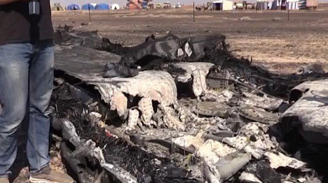 Появи се ВИДЕО, снимано само 2 часа след разбиването на руския А321
