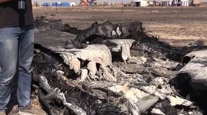 Появи се ВИДЕО, снимано само 2 часа след разбиването на руския А321