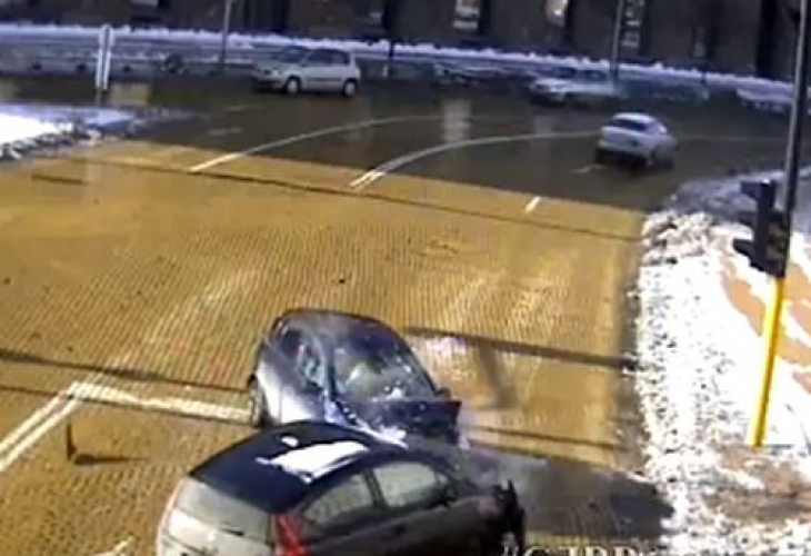 СДВР публикува ужасяващо ВИДЕО с инциденти на пътя в София