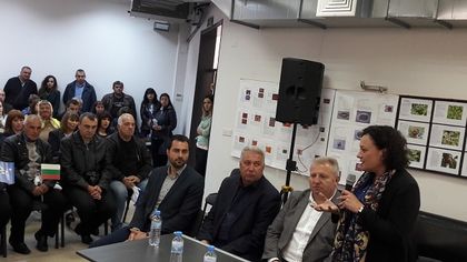 Европейски избори 2019: Ивелина Василева в Доспат: Европа стига до всеки човек, защото се грижи за изграждането на базисна инфраструктура