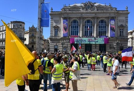ТАСС: В съботните протести на „жълтите жилетки са взели участие не повече от седем хиляди души