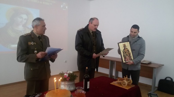 Шумен: Денят на св. Варвара бе отбелязан във факултета на Национален военен университет „Васил Левски“ в града
