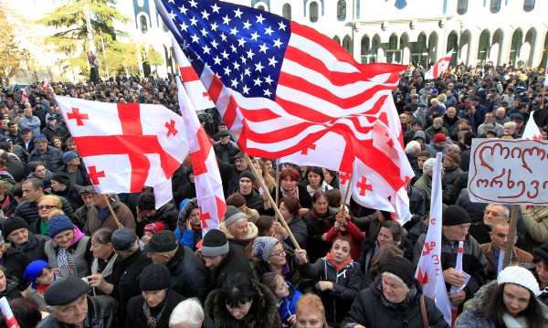 Грузинци протестираха след президентските избори