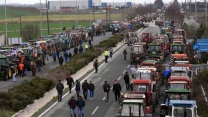 20 000 гръцки трактора тръгват към границата ни, блокират Кулата и Илинден за 6 часа