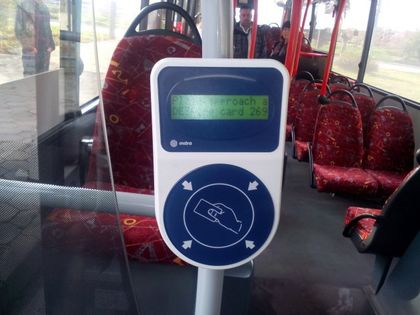Електронната система в градския транспорт се издъни