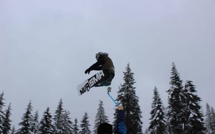 Наш талант в сноуборда на лагер в Австрия