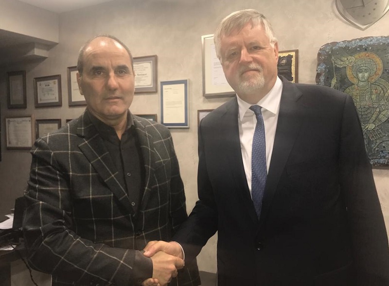 Председателят на ПГ на ГЕРБ Цветан Цветанов проведе работна среща с посланика на Германия в България Н.Пр. Херберт Салбер