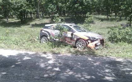 Васил Жеков и Алекс Раева отпаднаха от рали България