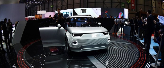 Fiat представи модулен електромобил със 120 опции