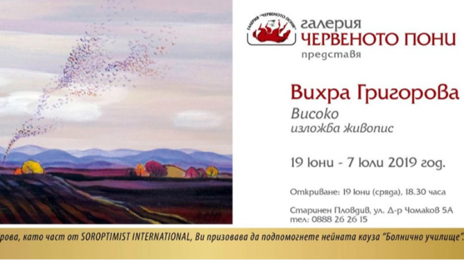 Изложба в Пловдив събира средства за болни деца