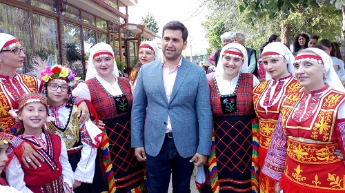 Европейски избори 2019: Кандидатите евродепутати от ГЕРБ и СДС Андрей Новаков и Илия Лазаров откриха обновеното читалище „Св.Св.Кирил и Методий“ в село Мененкьово