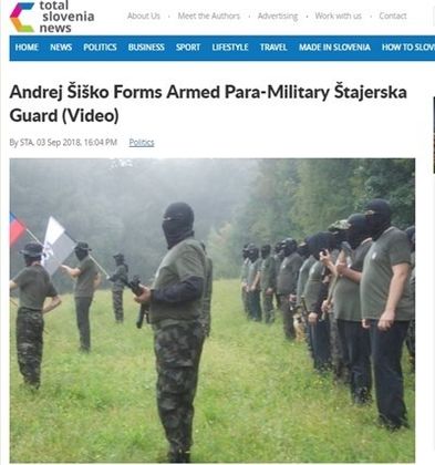 Разследват въоръжената група, водена от бивш словенски кандидат за президент