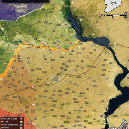 „Военний обозреватель“: Руски и сирийски части заеха западните и северозападните части на регион Манбидж