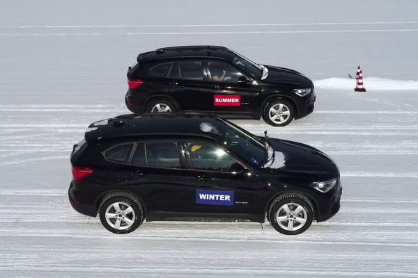 С 4х4 и летни гуми срещу предно задвижване със зимни - кое е по-добре? Странен тест върху сняг (ВИДЕО) Любопитният тест на две BMW X1 беше организиран от британски журналисти