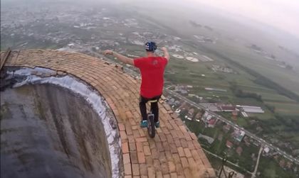 С колело по комина! Липса на адреналин?
