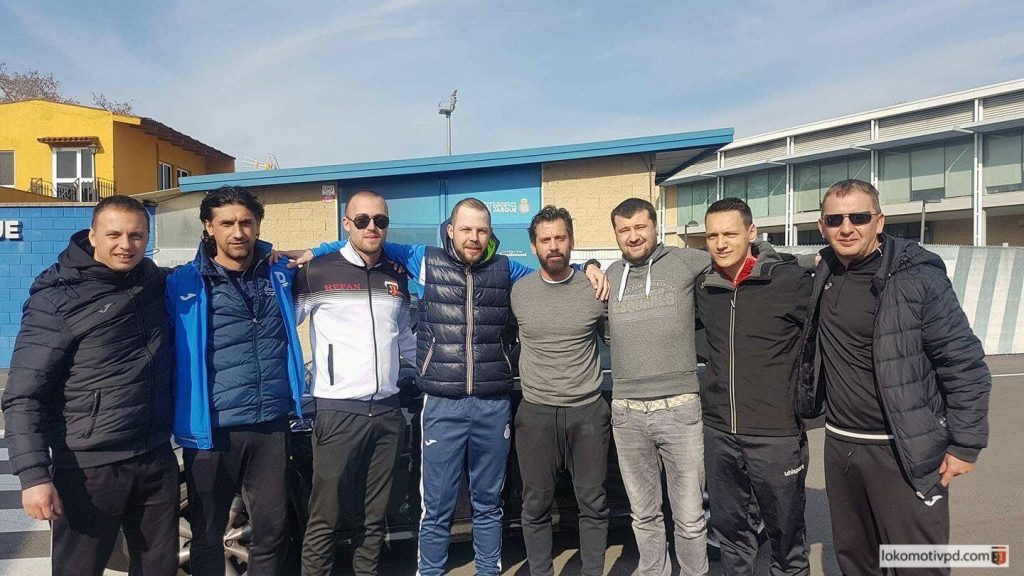 Светослав Каламов се срещна с треньора на Еспаньол Кике Санчез Флорес и легендата Раул Тамудо