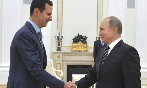 Само на Путин може да се разчита, оплака се Асад