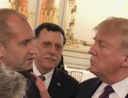 Радев разговаря с Тръмп в музей