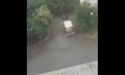 ВИДЕО: И Изгрев беше пометен от градушката