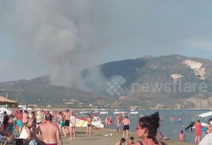Вижте поредния огнен ад в Гърция (СНИМКА)