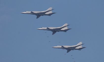 Руски бомбардировач Ту-22М3 катастрофира при кацане