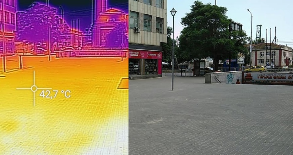 Специалист за нова пешеходна зона във Варна: Не ви препоръчвам да минавате! Терморадарът с убийствени данни. Температурата скочи с...